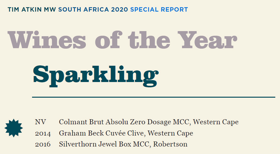 2020 Wines Of The Year